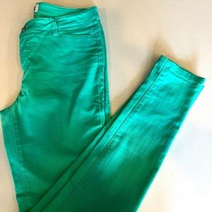 Minty Green Skinny Pants